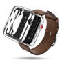 Dux Ducis ochranné púzdro z mäkkého plastu pre Apple Watch 42mm - strieborné