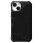 UAG Metropolis Folio odolné flipové puzdro pre iPhone 14 Plus - čierne