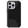 UAG Metropolis Folio odolné flipové puzdro pre iPhone 14 Pro - čierne