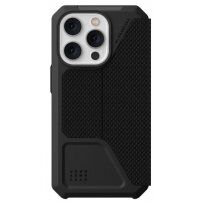UAG Metropolis Folio odolné flipové puzdro pre iPhone 14 Pro - čierne