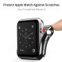 Dux Ducis ochranné púzdro z mäkkého plastu pre Apple Watch 42mm - čierne