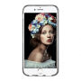 Ochranný kryt s čiernym rámčekom pre Apple iPhone 6 Plus/6S Plus – dym