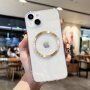 Lesklý transparentný kryt s MagSafe pre iPhone 13 mini - číry