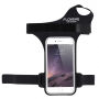 FLOVEME športové puzdro na zápästie pre Apple iPhone 6 Plus/6S Plus/7 Plus/8 Plus – čierne
