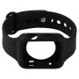 Baseus remienok z mäkkého plastu s&nbsp;puzdrom pre Apple Watch 38&nbsp;mm - čierny