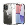 Spigen Quartz Hybrid kryt s tvrdeným sklom pre iPhone 14 Pro - číry