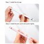 3v1 silikónový obal s dvoma krytmi hrotu pre Apple Pencil 1. generácie - zelený