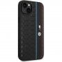 BMW M Hexagonal Pattern kryt pre iPhone 14 Plus - čierny