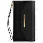 iDeal Of Sweden Mayfair Clutch Black Saffiano peňaženkové puzdro pre iPhone X / XS / 11 Pro - čierne
