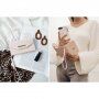 iDeal Of Sweden Mayfair Clutch Beige Saffiano peňaženkové puzdro pre iPhone X / XS / 11 Pro - béžové