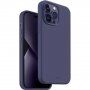 UNIQ Lino silikónový kryt pre iPhone 14 Pro Max - tmavofialový