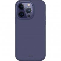 UNIQ Lino silikónový kryt pre iPhone 14 Pro Max - tmavofialový