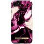 iDeal Of Sweden Golden Ruby Marble kryt pre iPhone 6 / 6S / 7 / 8 / SE (2020/2022) - fuksiový