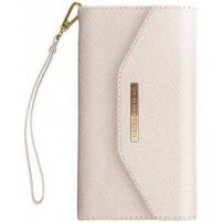 iDeal Of Sweden Mayfair Clutch Beige Saffiano peňaženkové puzdro pre iPhone X / XS / 11 Pro - béžové