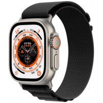 Nylonový remienok alpský ťah pre Apple Watch Ultra 49mm / 46mm / 45mm / 44mm / 42mm - čierny