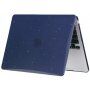 Lesklý transparentný kryt s trblietkami pre MacBook Air 13" (A2681 / A3113) - tmavomodrý
