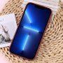Ochranný kryt s pokovenou spodnou časťou pre iPhone 14 Pro Max - vínový