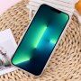 Ochranný kryt s pokovenou spodnou časťou pre iPhone 13 Pro Max - biely