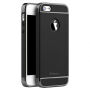 IPAKY elegantný kryt pre iPhone 5 / 5S / SE (2016) – čierny