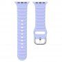Silikónový remienok Ocean Ripple pre Apple Watch 42mm / 41mm / 40mm / 38mm - fialový