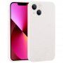 Matný ekologicky rozložiteľný kryt pre iPhone 14 - béžový