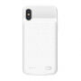 BASEUS kryt s batériou 3500 mAh pre iPhone X – biely