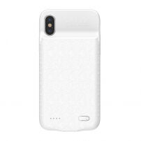 BASEUS kryt s batériou 3500 mAh pre iPhone X – biely