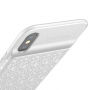 BASEUS kryt s batériou 3500 mAh pre iPhone X – biely