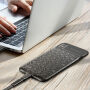 BASEUS kryt s batériou 3500 mAh pre iPhone X – čierny