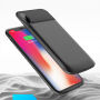 ROCK kryt s batériou 6000 mAh pre iPhone XS / iPhone X – čierny
