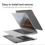 Plastový kryt so stojančekom pre MacBook Air 13" – čierny