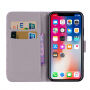 Flipové puzdro pre iPhone XS / iPhone X – slon