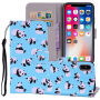 Flipové puzdro pre iPhone XS Max – pandy