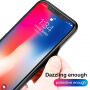 BASEUS oslnivý kryt pre iPhone XS / iPhone X – čierno-modrý