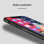 CAFELE luxusný kryt pre iPhone XS / iPhone X – tmavomodrý