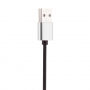 Nabíjacia a dokovacia magnetická stanica pre iPhone – strieborná