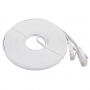 Ethernet CAT-6 kábel RJ45 pre MacBook - 10 m - biely
