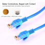 Ethernet CAT-5 kábel RJ45 pre MacBook - 3 m - modrý