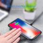 JOYROOM JR-A12 bezdrôtová Qi nabíjačka pre iPhone – čierna
