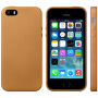 Elegantný kryt na Apple iPhone 5 / 5S / SE (2016) – hnedý