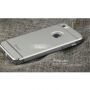 IPAKY elegantný kryt pre iPhone 5 / 5S / SE (2016) – strieborný