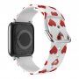 Remienok so vzorom pre Apple Watch 42mm / 41mm / 40mm / 38mm - srdiečka