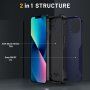 Superodolný ochranný kryt pre iPhone 14 Plus - modrý