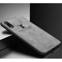 Kryt s textilným povrchom pre iPhone XS / iPhone X – sivý