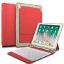 Odolný kryt s klávesnicou pre iPad 9,7" (2017/2018)/Air 1/2/Pro 9,7" a Pencil – červená