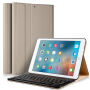 Bezdrôtová klávesnica a kryt pre iPad 9,7" (2017/2018) / iPad Air – zlatá