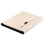 Puzdro s klávesnicou s bezdrôtovým nabíjaním pre iPad 9,7" (2017/2018) / Pro 9,7" / Air 1 / 2 – zlaté