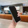 Ochranný kryt s trblietavými flitrami pre iPhone 12 Pro Max - strieborný