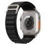 Nylonový remienok alpský ťah pre Apple Watch 42mm / 41mm / 40mm / 38mm - čierny