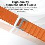 Nylonový remienok alpský ťah pre Apple Watch 42mm / 41mm / 40mm / 38mm - olivový